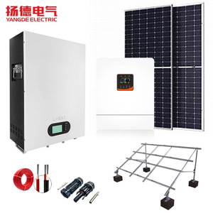 Yangde Electric Wall-<b>Mounted</b> 10Kwh LiFePO4 <b>Battery</b> 51.2V 200Ah 5-10kW Output Power Home Energy Storage System Hybrid Grid - Product Image 1