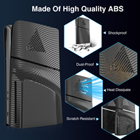 Plaques de protection de console Honcam Slim, accessoires, panneaux de ventilation pour Playstation 5 Slim Disc Digital