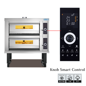 ดาดฟ้าเตาอบไฟฟ้าสำหรับอบแผงควบคุมอัจฉริยะ380V oem/odm เตาอบเบเกอรี่แบบกำหนดเอง - Product Image 2