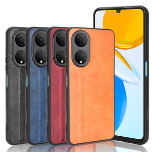 Nouvelle coque de protection pour téléphone portable en cuir PU à motif de vachette légère pour Huawei <span class=keywords><strong>Honor</strong></span> <span class=keywords><strong>X7</strong></span> - Product Image 2