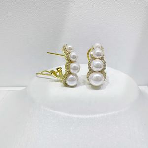 Precio de fábrica, pendientes de aro con lazo de plata de ley 925, joyería fina, sencillos, pequeños, vintage, delicados, hipoalergénicos, para niñas. - Product Image 5