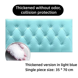 Pannelli Murali 3D Anti-Collisione di Alta Qualità - Battiscopa Moderno Impermeabile in XPE Autoadesivo per Camere <span class=keywords><strong>da</strong></span> <span class=keywords><strong>Letto</strong></span> dei Bambini - Product Image 4
