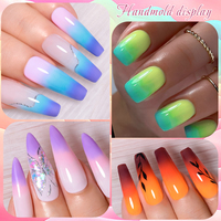 Vernis semi-permanent thermochromique MEET ACROSS 7ml, couleur pure changeante, gel UV LED, gel thermique, vernis à ongles