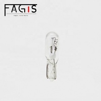 Ampoule halogène de voiture, led de haute qualité, T5 12V 1.2W, lumière blanche chaude, sortie d'usine, T5
