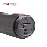 Soococo — caméra d'action 2K, appareil étanche sous-marine, noir, balle pour pistolet, vélo, casque résistant à l'eau