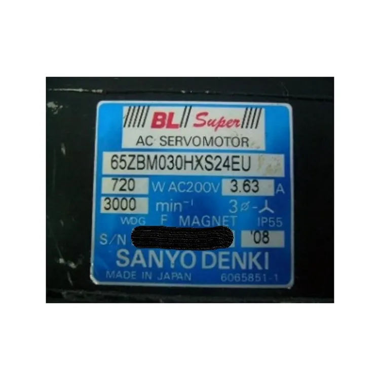 מקורי SANYO DENKI A00 B00 XYZ סרוו מנועים ציר מנוע-משמש או תיקון Fit עבור אח