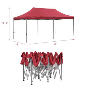 Auvent d'entreprise personnalisé <span class=keywords><strong>10x10</strong></span>, tentes en toile pour événements - Product Image 1