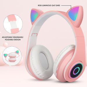 Auriculares Inalámbricos para Juegos, con Orejas de Gato, Estéreo, para Aviación, Superventas - Product Image 4