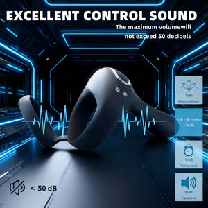 Kabellose Fernbedienung Paar-Penis-Spielzeuge G-Punkt-Vibrator Verriegelungs-Essenzring Erwachsenen-Sexspielzeug für Männer Masturbation Wasserdicht - Product Image 3