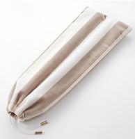 Sac de rangement pliable et écologique pour Mahjong, en velours rose doux, moderne et luxueux, avec cordon de serrage, 2 compartiments, capacité 4 jeux