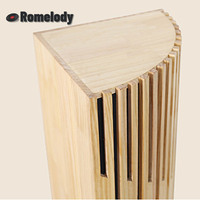 Diffuseur acoustique en bois massif au design moderne, solution sonore pour la pièce, image sonore basse fréquence