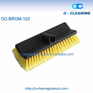Brosse à <span class=keywords><strong>terrasse</strong></span> à poils durs améliorée O-Cleaning, brosse à récurer le sol avec manche, nettoyeur de sol double face intérieur/extérieur - Product Image 3