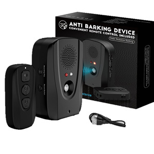Dispositivo Ultrasónico Antilladridos para Interiores y Exteriores de 600 pies para una Repelencia Conveniente de Perros y Control de Ladridos - Product Image 1