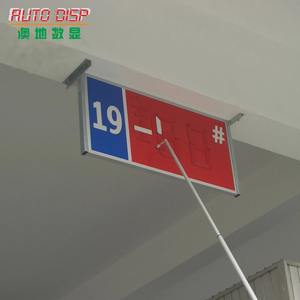 Letrero Digital Magnético de 7 Segmentos con Pantalla Digital Personalizada para Exteriores, Salas de Exposiciones, Tiendas Minoristas, Se Acepta OEM - Product Image 4