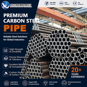 API 5L Gr.B ST37 A283 Gr.C Shot Blasted 21.3mm Sch80 API 5L Carbon Steel Pipe with Corrosion Resistance - Product Image 1