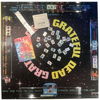 Tapis de Mahjong de Luxe Sunshine to Starlight Grateful Dead sur Mesure, Tapis Double Face en Néoprène Premium avec Dos Antidérapant