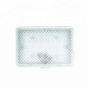 RV Intérieur <span class=keywords><strong>LED</strong></span> Lumières <span class=keywords><strong>12V</strong></span> 24V Commuté Plafond Carré Luminaire - Product Image 1