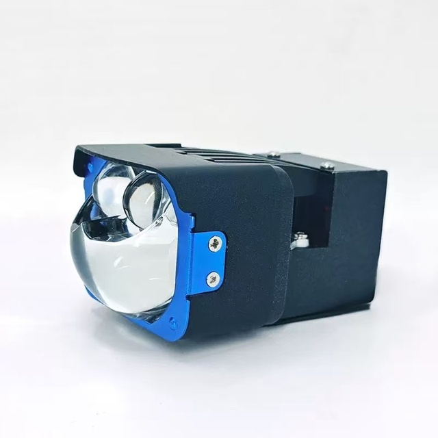 Lighting Focus 1.6 Inches LED Projector Lens 55W 4000lm 6500k High Low Beam matrix 3 Lights Headlight for Universal Car