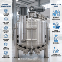 Système automatique de préparation, de mélange et de brassage de boissons pour la ligne de production de jus, de thé, de lait et de boissons gazeuses