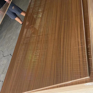 Venta al por Mayor de Fábrica: Tablero <span class=keywords><strong>MDF</strong></span> E1 E2 Moderno y Ecológico, Melamina Lisa Impermeable de 2mm-24mm para Muebles y Gabinetes - Product Image 1