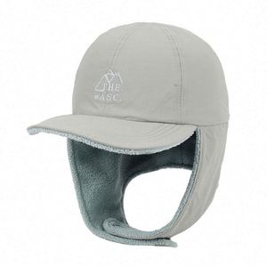 Wholesale High Quality <b>Waterproof</b> Winter Earflap <b>Hats</b> Custom Embroidery Print Logo Baseball Cap - Product Image 1