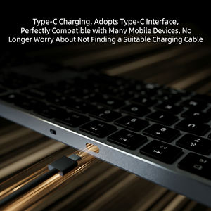 <span class=keywords><strong>Clavier</strong></span> sans fil <span class=keywords><strong>Bluetooth</strong></span> rechargeable de qualité supérieure, largement utilisé, pour Windows, <span class=keywords><strong>Mac</strong></span> - Product Image 6