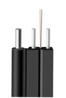 Kabel Serat Optik FTTH untuk Rumah Langsung dari Pabrik Cina, Jaket LSZH/PVC, Fleksibilitas Tinggi, Panjang Dapat Disesuaikan, SC/LC/FC/ST