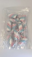 Bonbons guimauves multicolores en forme de crème glacée, en vrac, prêts à consommer