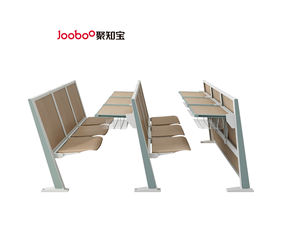 Silla de auditorio de estudio para estudiantes con bloc de notas, muebles de asientos de teatro, silla moderna, muebles de <span class=keywords><strong>biblioteca</strong></span> escolar, escritorio de escuela secundaria - Product Image 2