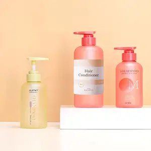 Groothandel Lege Shampoo En Conditioner Flessen 300Ml 500Ml 10Oz Baby Shampoo Flessen Luxe Navulbare Kleur Shampoo Fles