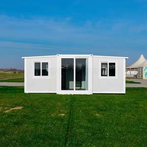 Casa Contenedor Modular Prefabricada, Plegable, de Panel Sándwich de Acero, de Instalación Rápida, para Uso Residencial Moderno o Comercial - Product Image 1