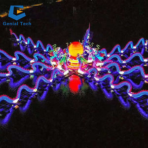 JN-FL-RT99 كبيرة فانوس مهرجان الصينية التنين الزينة - Product Image 2