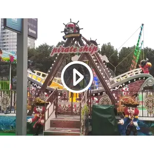 Parque infantil Manege Pour Enfant Comprar Carnaval Mini atracciones Paseos Barco vikingo Parque de atracciones Barcos piratas para niños