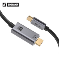 Câble USB Type C vers HDMI personnalisé avec logo, 48 Gbps, 8K 60 Hz, version 2.1, pour ordinateur portable et moniteur