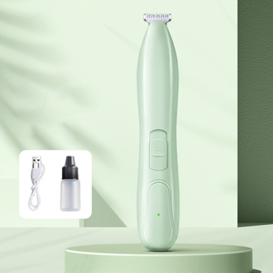 Tondeuse à poils pour pattes de chat avec lumière LED, tondeuse électrique automatique pour le dessous des pattes des animaux de compagnie - Product Image 2