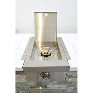 Açık mutfak su geçirmez paslanmaz çelik mutfak dolapları bahçe barbekü modüler dolap mutfak dolabı - Product Image 5