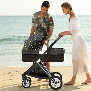 Passeggino JXB 2 in 1 Intercambiabile con <span class=keywords><strong>Seggiolino</strong></span> <span class=keywords><strong>Auto</strong></span> per Neonati, Chiusura Rapida con Una Mano, Carrozzina per Neonati - Product Image 6