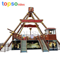 Manèges de bateau pirate pour parcs d'attractions intérieurs/extérieurs, équipement de divertissement à vendre
