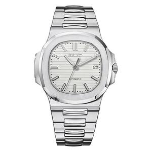 Nuevo Reloj Mecánico de Lujo de 41 mm con Movimiento NH35, Correa de Acero Inoxidable, Resistente al Agua, con Esfera y Agujas - Product Image 1