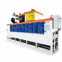 Horno de Calentamiento de Aluminio Multibillet de 700T, 20KW, 380V, con PLC, para Prensa de Extrusión