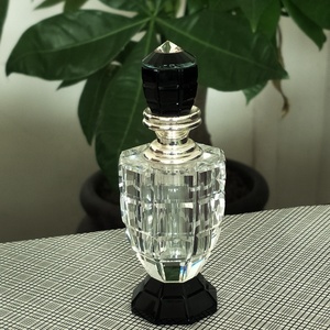3ml 6ml Transparent ovale flacons en cristal de parfum de bouteille d'huile essentielle de bouteille en verre peut être rempli de parfum cosmétique de voyage bouteille - Product Image 3