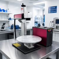 Machine de marquage laser à fibre portable pour le marquage des métaux, de l'acier inoxydable, du plastique et du cuir