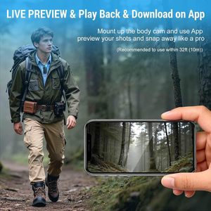 Mini Wearable <b>Body</b> <b>Camera</b> Audio Video Recorder Night Vision Portable DVR Personal Security <b>Camera</b> Clip on Video Recording Device - Product Image 3