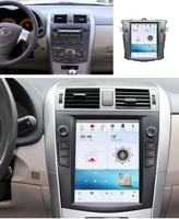 Radio de Coche Android con Pantalla Táctil de 10.4'', Reproductor Multimedia de Video DVD para Toyota Corolla 2006-2013, Auto Carplay, Navegador GPS, Estéreo
