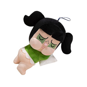 Set di Peluche in Cotone delle <span class=keywords><strong>Powerpuff</strong></span> Girls, Morbidi Pupazzi e Portachiavi per Bambini - Product Image 1
