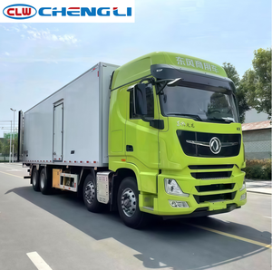 Camion frigorifique personnalisé 8x4 20 tonnes 465 CV Dongfeng à température constante pour le transport de fruits, légumes et viande sur le marché mondial - Product Image 1