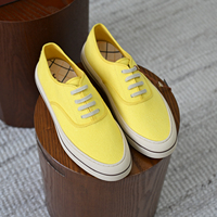 Sneakers en toile de luxe pour hommes, style Old Money, lacets, vintage, décontractées, chaussures de skate