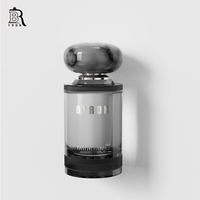 Fabricant en gros de flacons de parfum de luxe, logo personnalisé, flacon pulvérisateur en verre de 100 ml