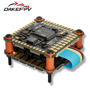 DAKEFPV Betaflight F722 55A-80A 8S/12S BLheli ESC Stacks 4-en-1 avec capteur baromètre, contrôleur de vol métallique prenant en charge le GPS et la caméra FPV - Product Image 5