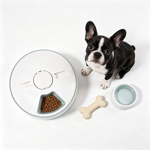 Detachable Cleanable Pet Feeder Automatyczny Karmnik WiFi Connection Adjustable Portion For All Breed Pets - Product Image 1
